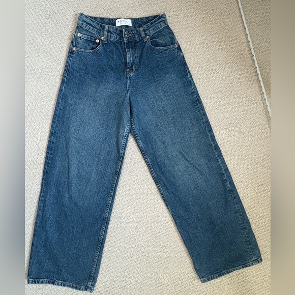 Motel Rocks - Roomy Extra Wide Leg Jeans 
Sized 26 - Picture 1 of 7